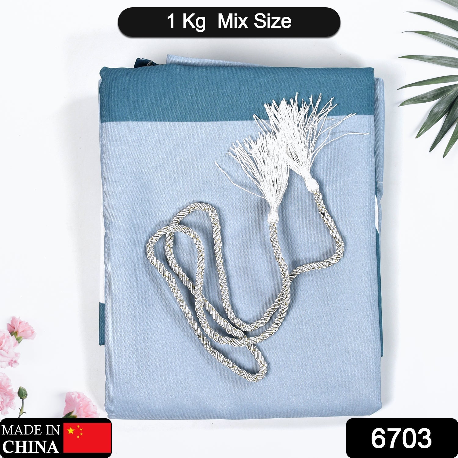Door curtain, solid color, mix size, folded Door curtain, solid color, mix size, folded